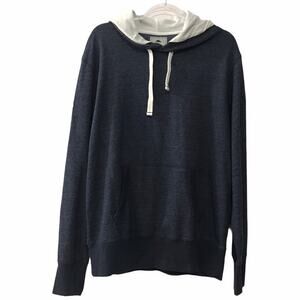 Roots 73 Canada Charcoal Gray ACC Kangaroo Pocket Hoodie Sweatshirt - XL